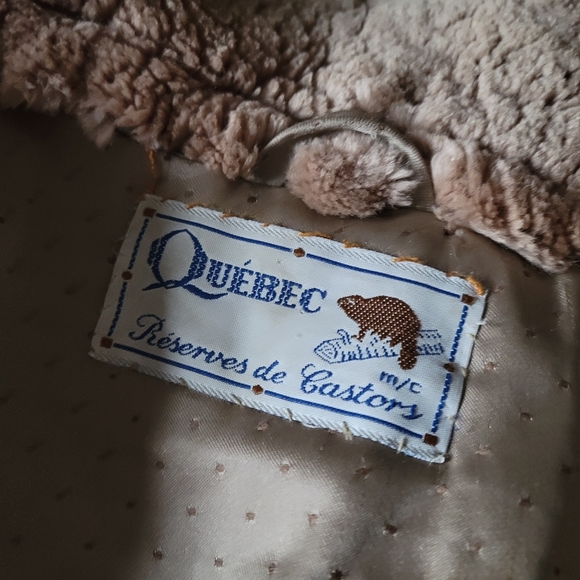 Beaver Fur sheared Coat - Picture 3 of 5